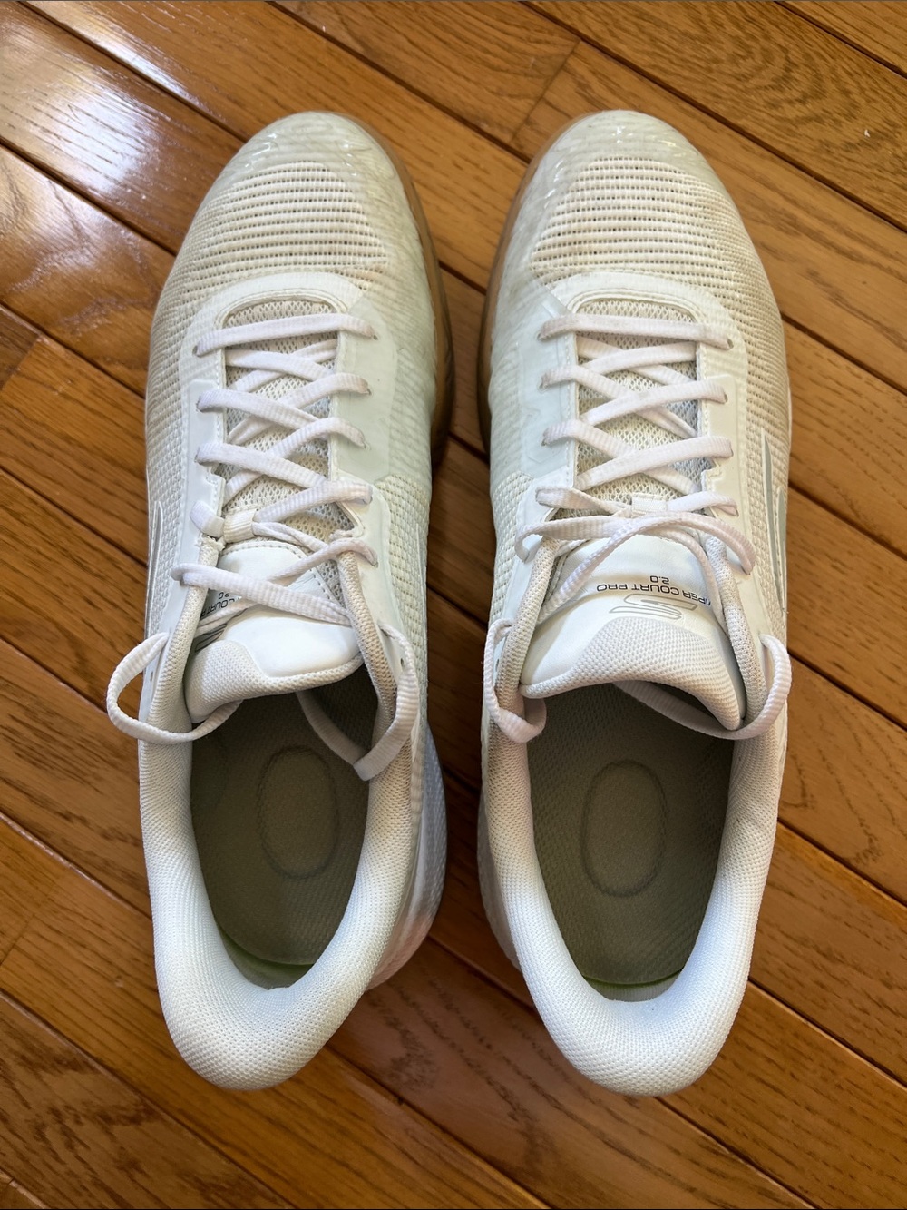 Skechers Viper Court Pro 2.0 - Pickleball Shoes. Mens 13. White gum sole - Picture 4 of 9